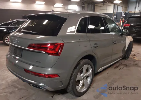 2023 Audi Q5 Premium Plus 45 Tfsi S Line Quattro из США, поврежденный, VIN WA1EAAFY7P2040221